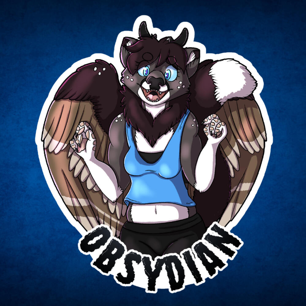 Obsydian Convention Badge